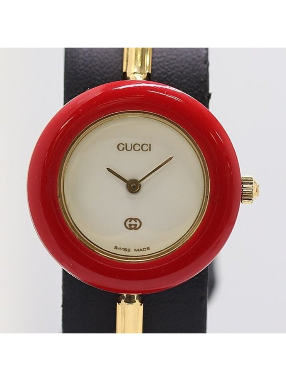 Gucci SS with Change Bezel 11/12 White Dial Watch